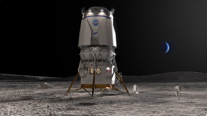 Blue Origin's HLS Moon lander