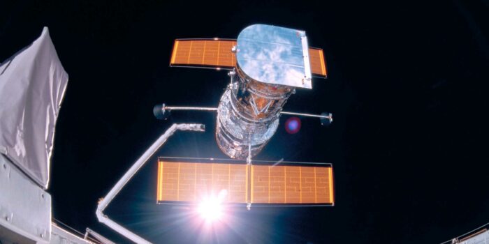 Hubble Space Telescope for space research