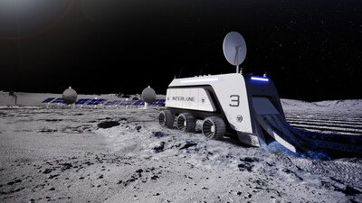 Interlune’s lunar harvester is smaller, lighter, and requires 10 times less power than other industry concepts. This makes it less expensive to transport to the Moon and operate once it's there.