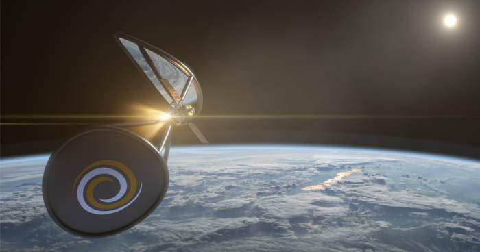 Portal Space Systems' rendering of its Supernova satellite bus